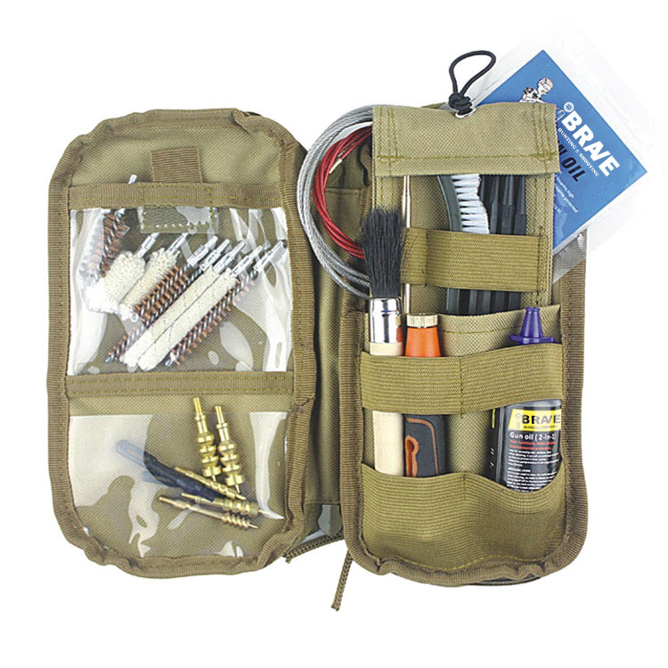 All in One Deluxe Aluminum Case Gun Cleaning Kit with Completed Cleaning and Gunsmith tools