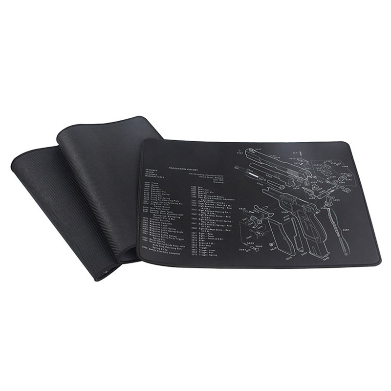 Gun Cleaning Mat for Pistol or Hand Gun
