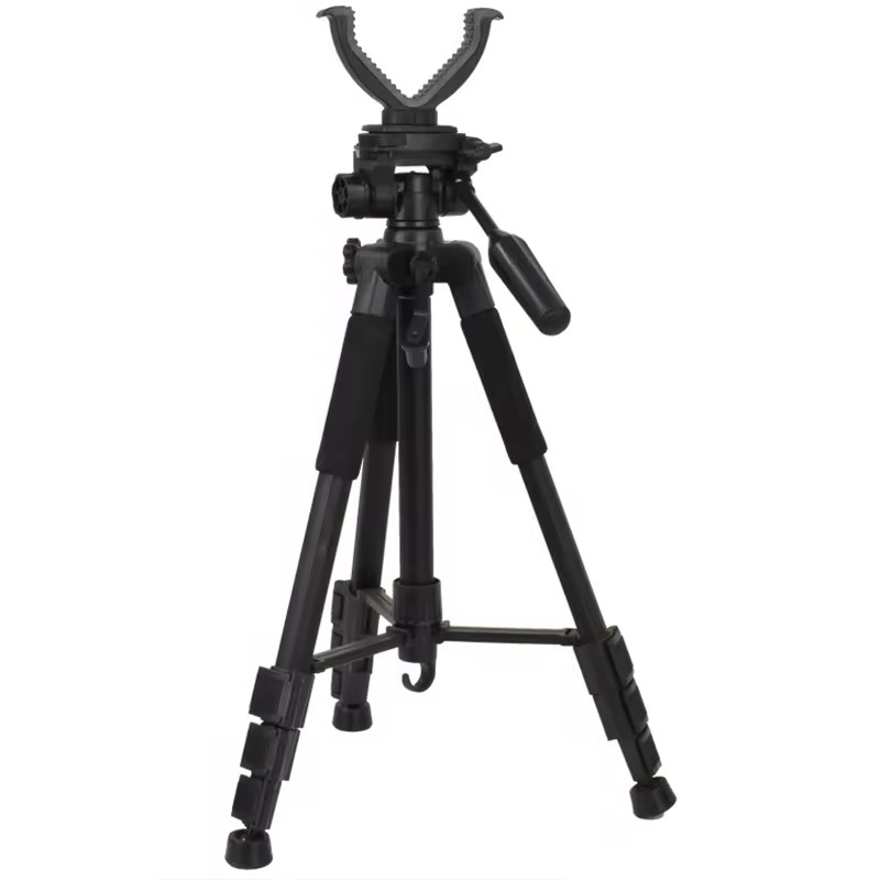 Personalized Customization V Shaped Rotating Yoke/Aluminium Alloy Tripod Stand for Hunting Shooting Stick
