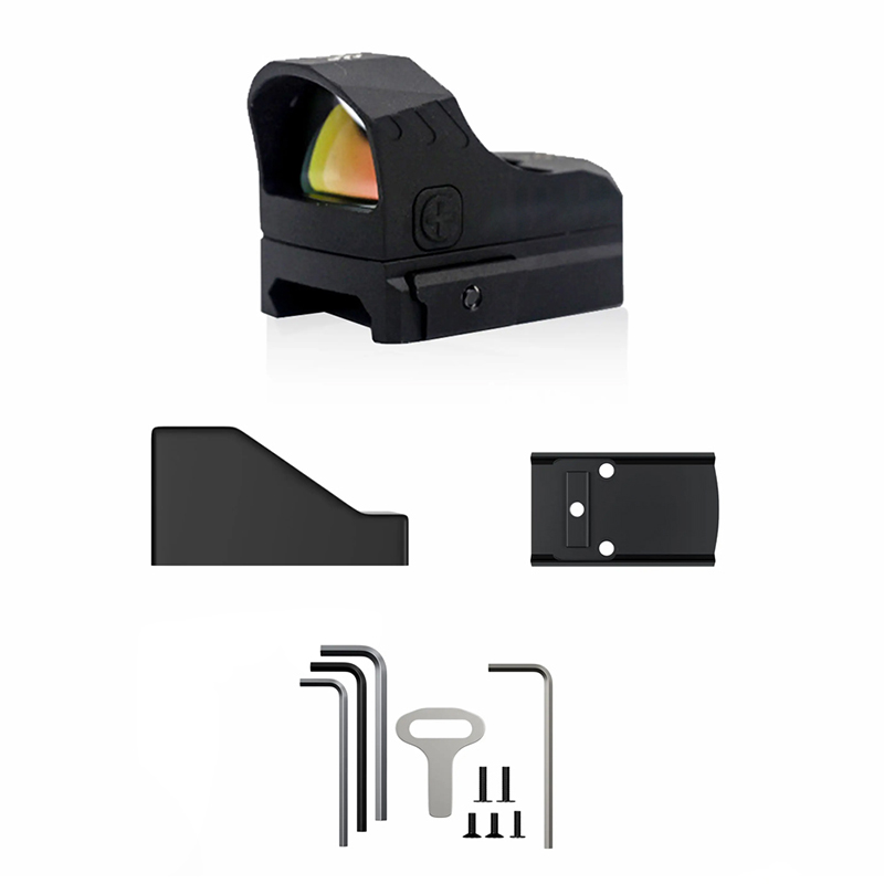 EQC 1X24 BLACK Hunting Accessories Optical 1X Red Dot Sight
