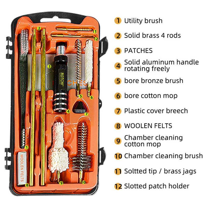 Outdoor Gun Cleaning Kit Rifle Kit