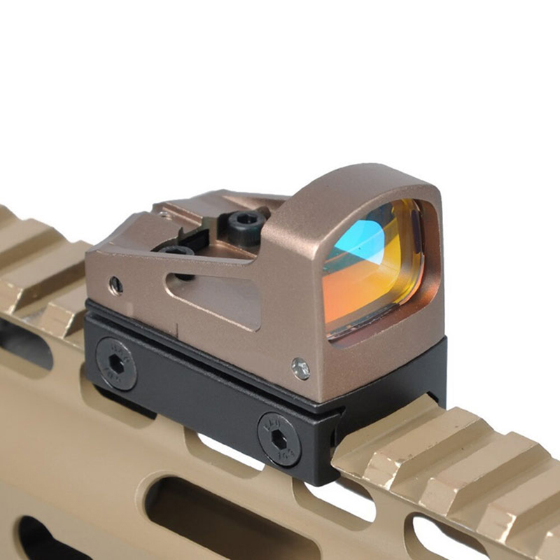 Handgun Pistol Glock 1911 RMS Red Dot Sight Aluminium Riflescope Red Dot With 20mm Rail Mount