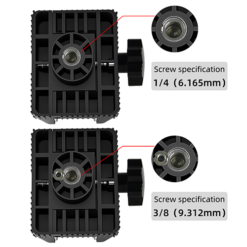 OEM Hunting and Shooting Quick Release Adapter Aluminum Mount Saddle Adapter Clamp Rest Universal Clamp for Tripod Saddle Clamp