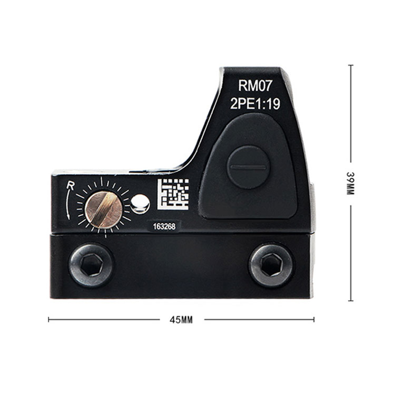Guns and Weapons Army Rifle Scope Glock Pistol Rmr Sight 1x22 2moa Holoraphic Sight Air Soft Red Dot Glock Red Dot