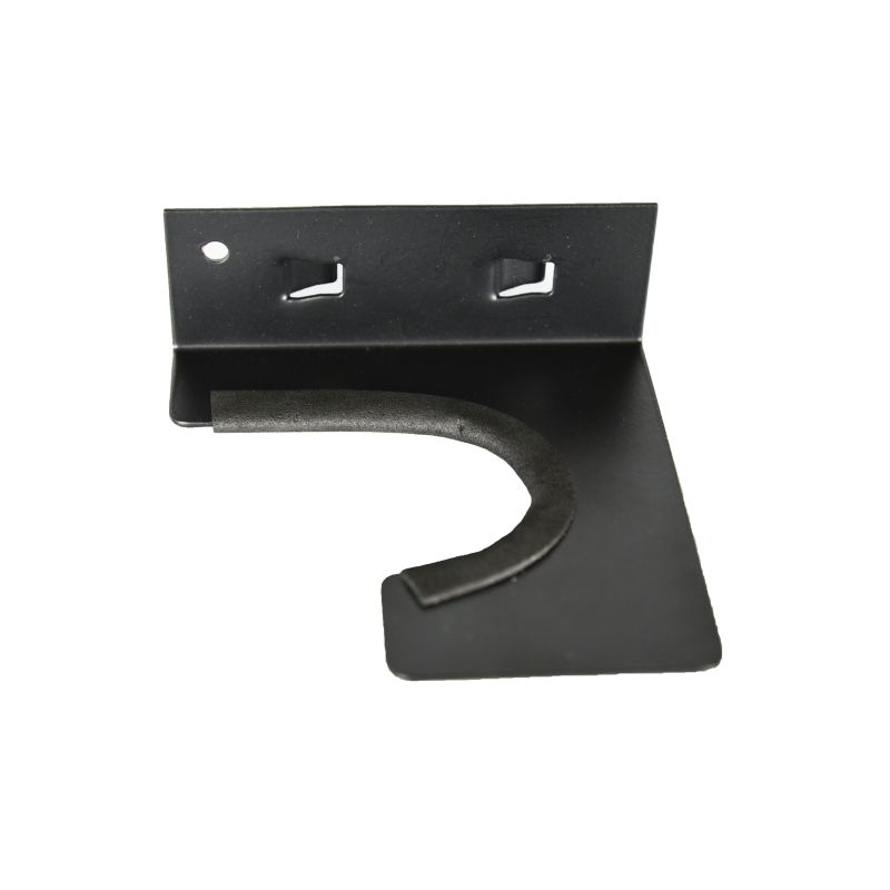 Pure flat hard steel with rubber strap for gun display rack hooks
