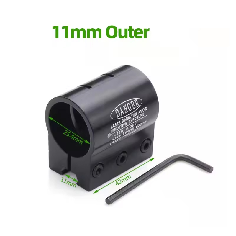 Tactical Light Flashlight Laser Low Base Clamp Bracket