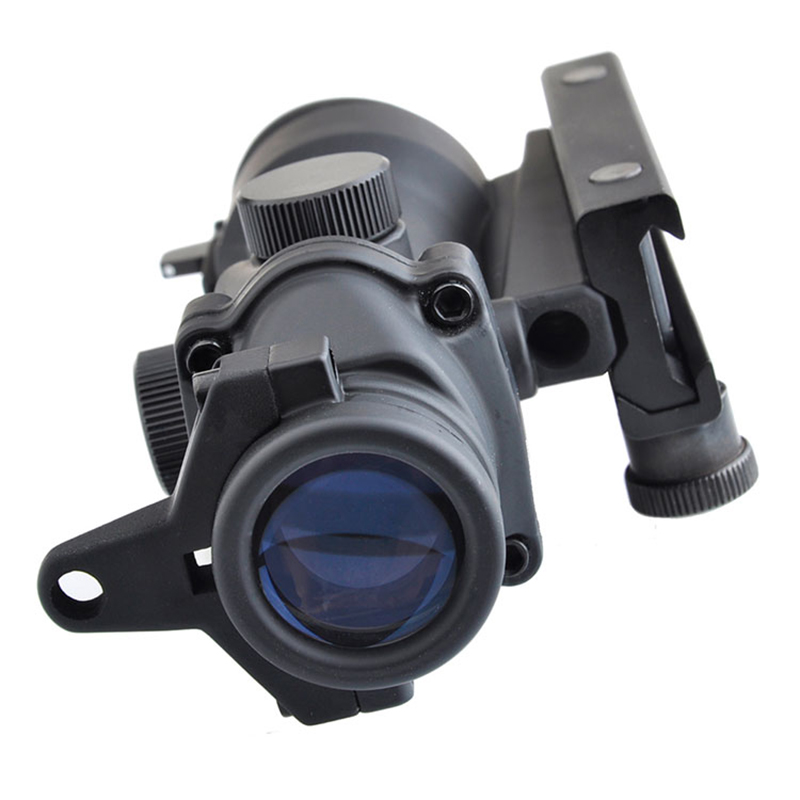 Tactical Hunting 1X32 ACOG M1 China Red Green Dot Sight Red Dot Sight Riflescope Hunting Scope With 20mm QD Mount
