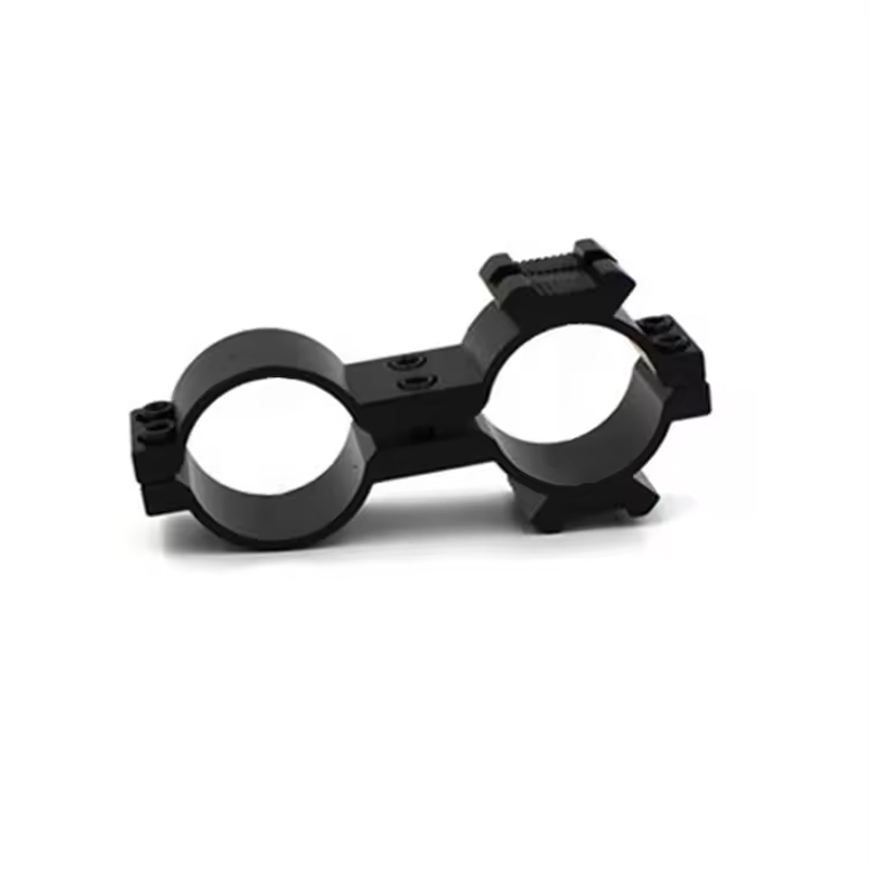 Tactical Universal Dual Ring for Flashlight With Side Base Mount
