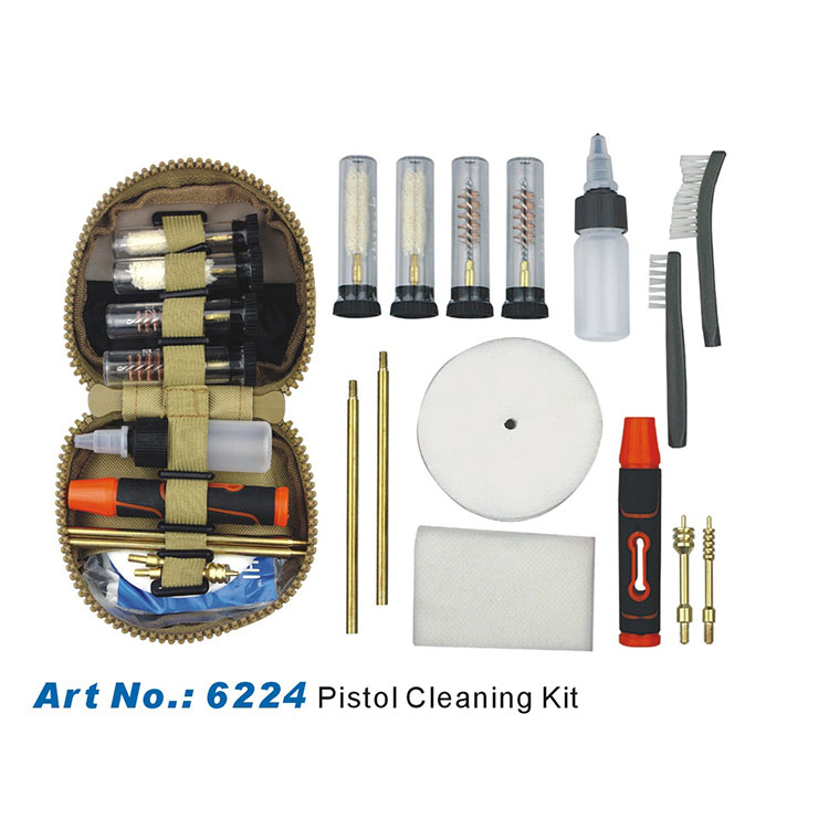 Small Tactical Cloth Bag Gun Cleaning Kit for Rifles