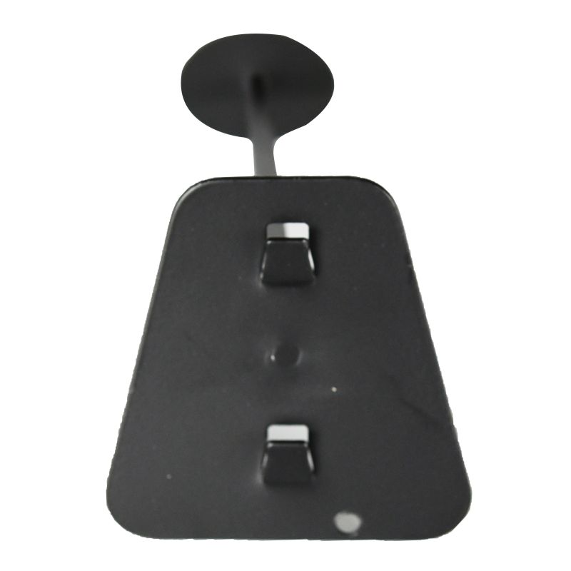Utility Hook Fits for Perferated Plates.Display Showing Hook Hard Steel Anti Rust Blacked
