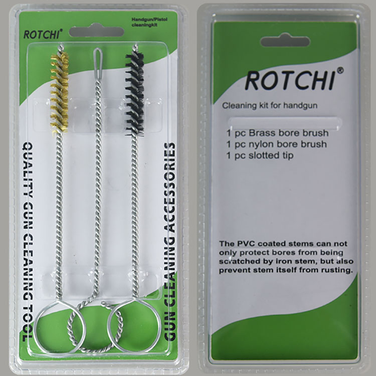 9mm Handgun Cleaing Kit Blister Pack