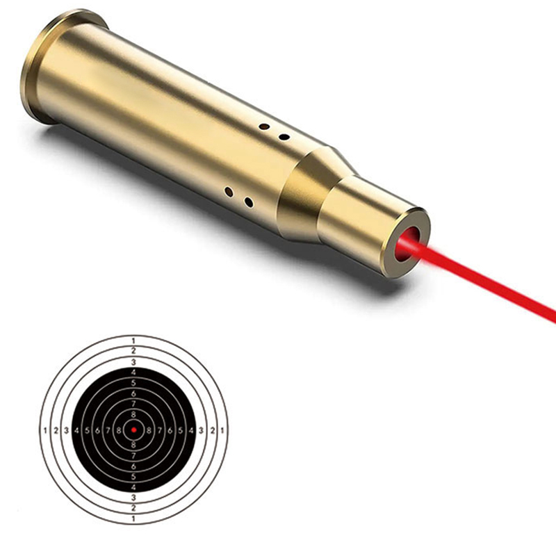 Feyachi Bore Sight 7.62x54R Red Laser Bore Sighter with 3 Sets of Batteries