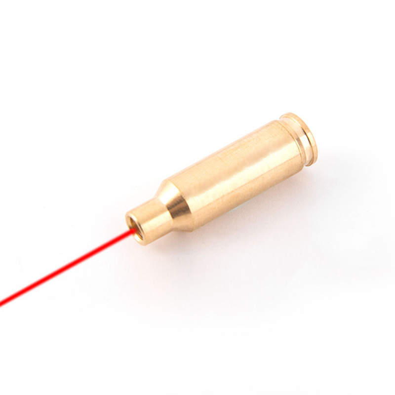6.5CREEDMOOR Bore Sight Laser Red Dot Cartridge Laser bore Sighter with 2 Sets of Batteries
