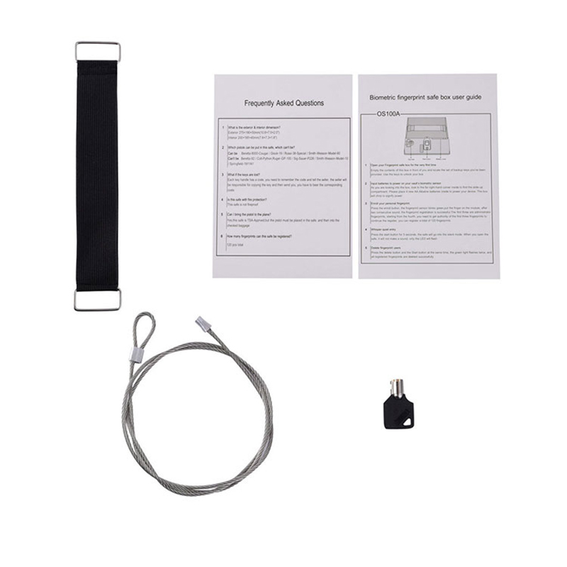 Fingerprint Smart Safe Box-8707