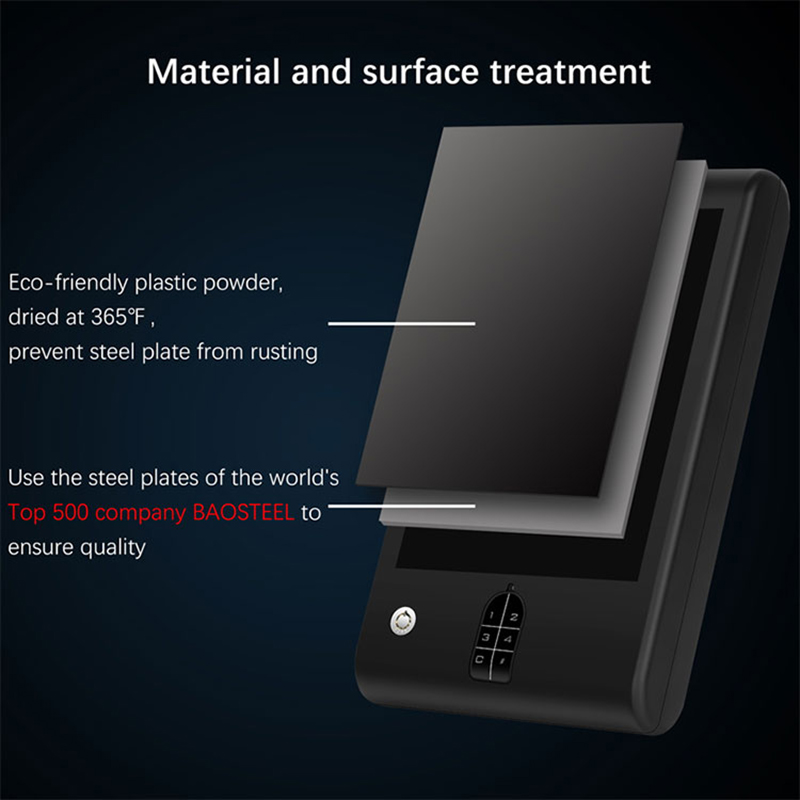 Digital Smart Handgun Safe Box-8901