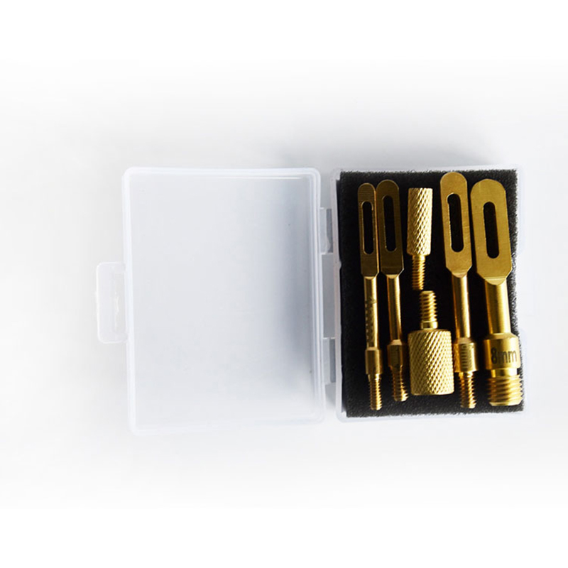Gun Cleaning Patch Holders and Adapters 6 Pack