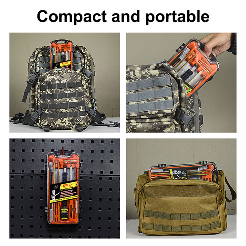 Rifle Airgun Cleaning Kit with Oil Bottle