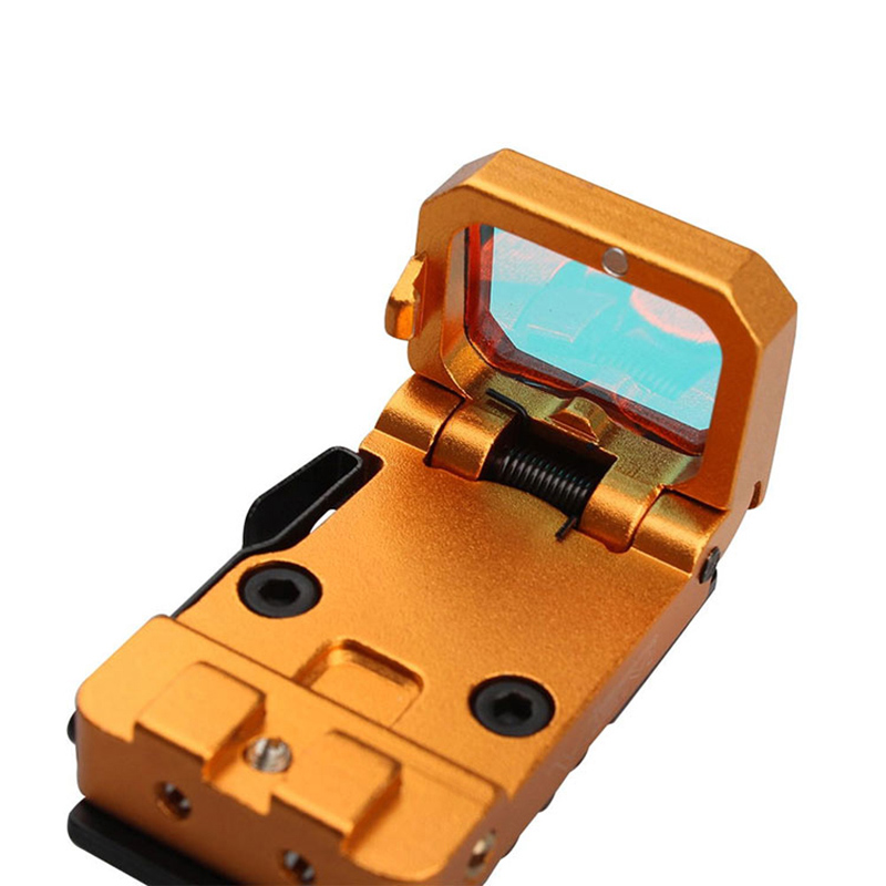 Mini Folding Red Dot Holographic Reflex Sight Scope Pistol Rmr Flip Up Red Dot with 20mm Mount