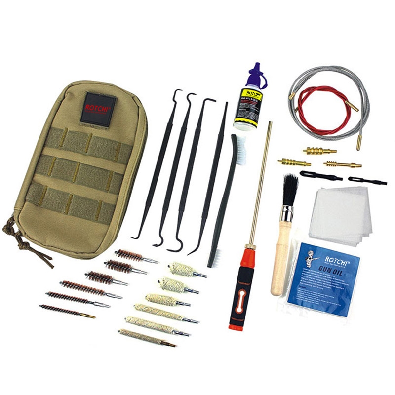All in One Deluxe Aluminum Case Gun Cleaning Kit with Completed Cleaning and Gunsmith tools