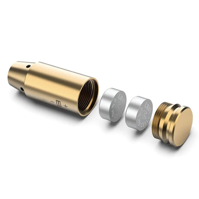 Bore Sight 9mm Red Laser Zeroing Boresighter with 3 Sets of Batteries