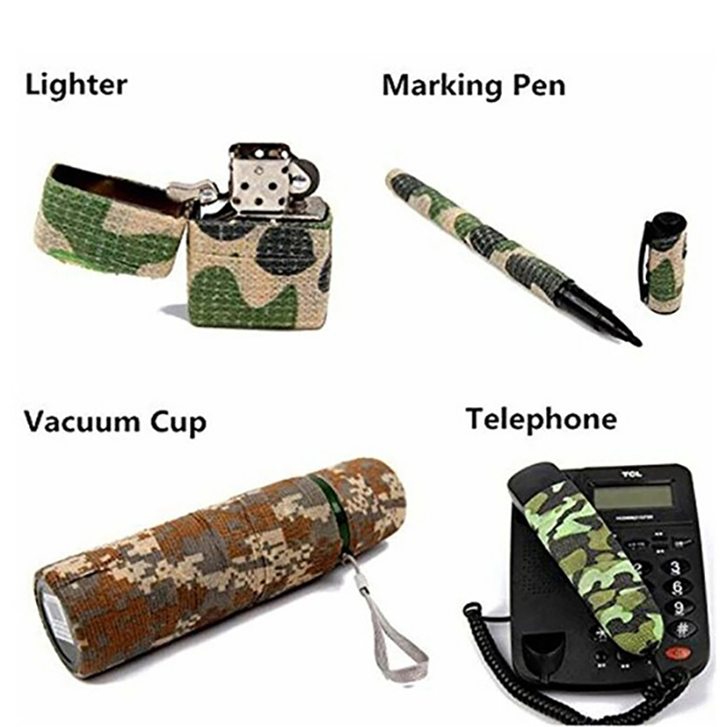 Tactical Camouflage Bandage Self Adhesive 1.97x177.17