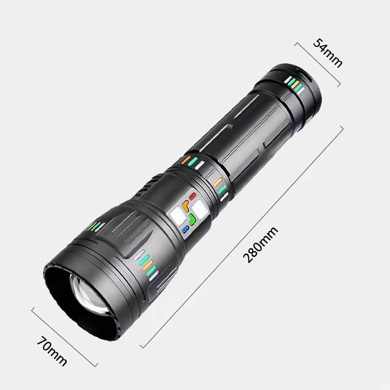 Multifunctional Intense Flashlight Type-c