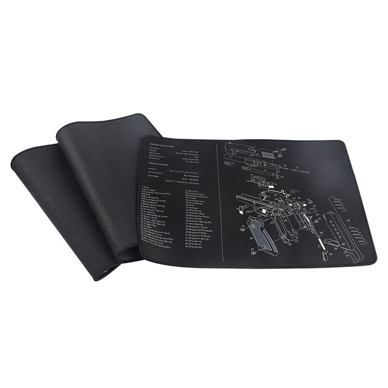 Gun Cleaning Mat for Pistol or Hand Gun