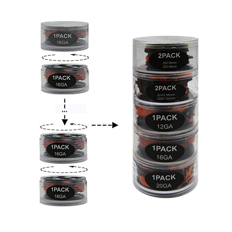Gun Cleaning Bore Rope Snake Multilayer Pack