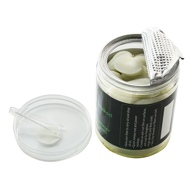Cotton Oil Saturated Gun Cleaning Patches