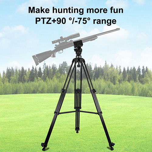 OEM ODM Aluminum Tripod, Durable Frame, Adjustable Legs, Suitable for Hunting, Shooting, and Outdoor Hands-free Operation