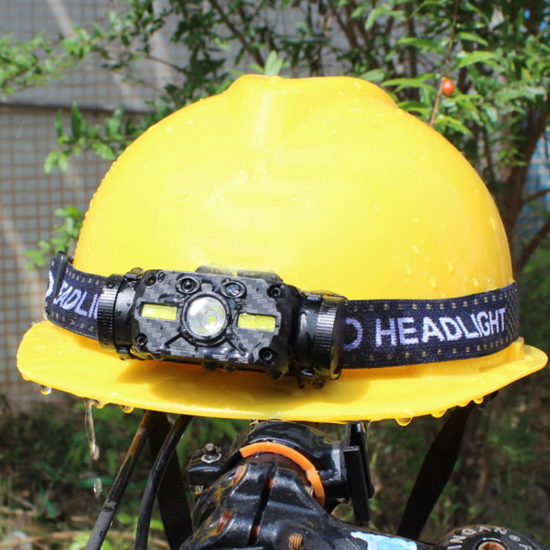 Smart Sensor Waterproof 10 Mode Usb Charging Led Headlamp