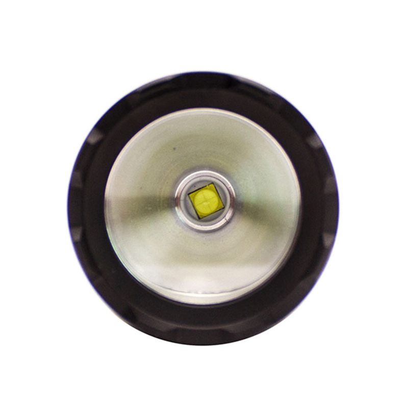 Portable Aluminum Alloy Rechargeable Flashlight 1500 Lumens Xhp50 Led