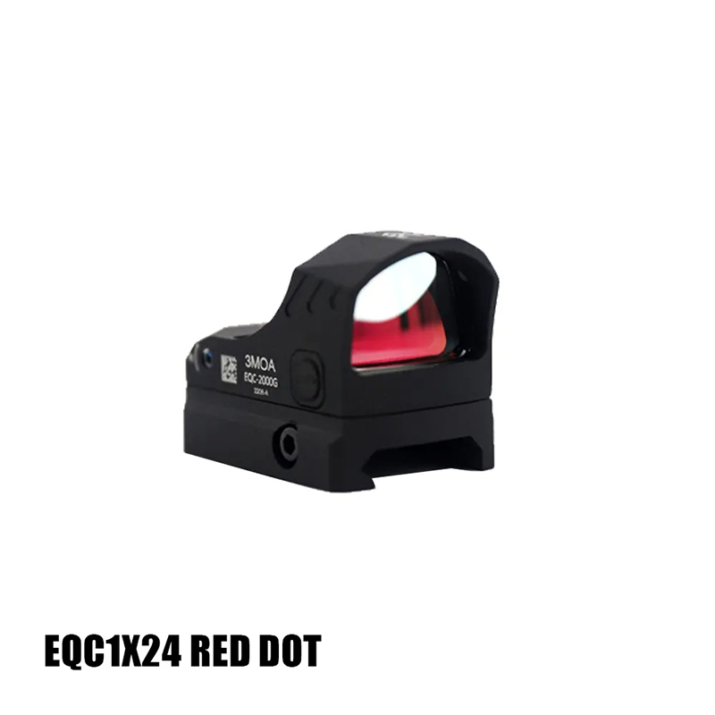 EQC 1X24 BLACK Hunting Accessories Optical 1X Red Dot Sight