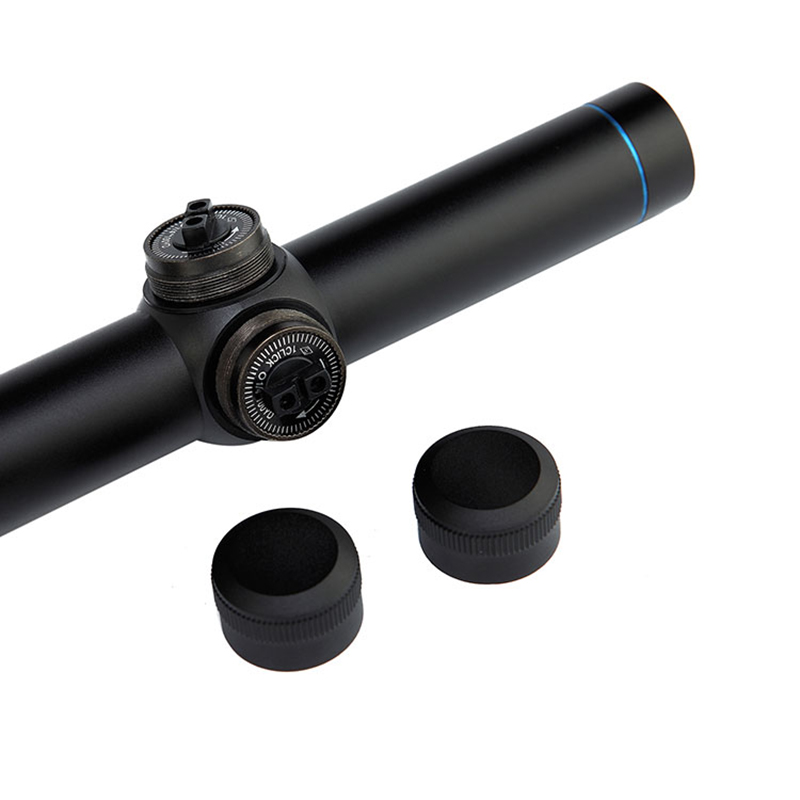 Tactical Riflescope Hunting Shooting Compact Waterproof and Fog Proof Red Green Dot Illuminated Sight 2x20 Scope