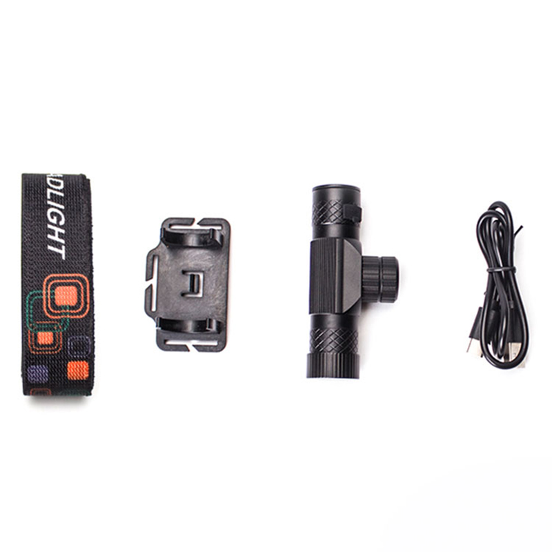 Waterproof USB Rechargeable Outdoor Emergency Headlamp for Camping