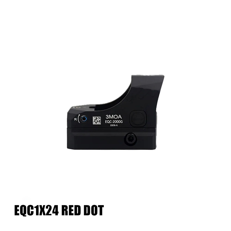EQC 1X24 BLACK Hunting Accessories Optical 1X Red Dot Sight