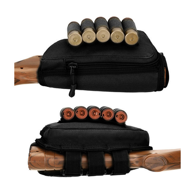 Buttstock Cheek Rest Ammo Holder