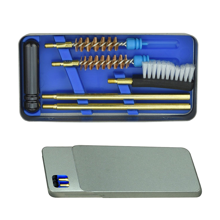Mini Steel Case Handgun or Pistol Cleaning Kit