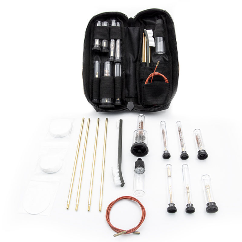 Molle System Gun Cleaning Kit for Rifles .177cal. and .223cal. with 5 Cleaning Rods and 1 Flexible Cable
