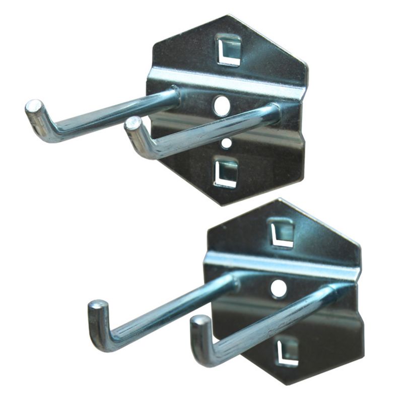 Square double inclined hook steel