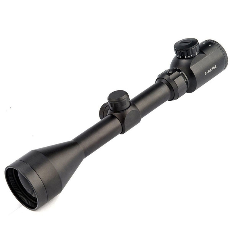 3-9x50 Eg Hunting Scope Tactical Rgb Illumination Reticle Riflescope Air Soft Rifle