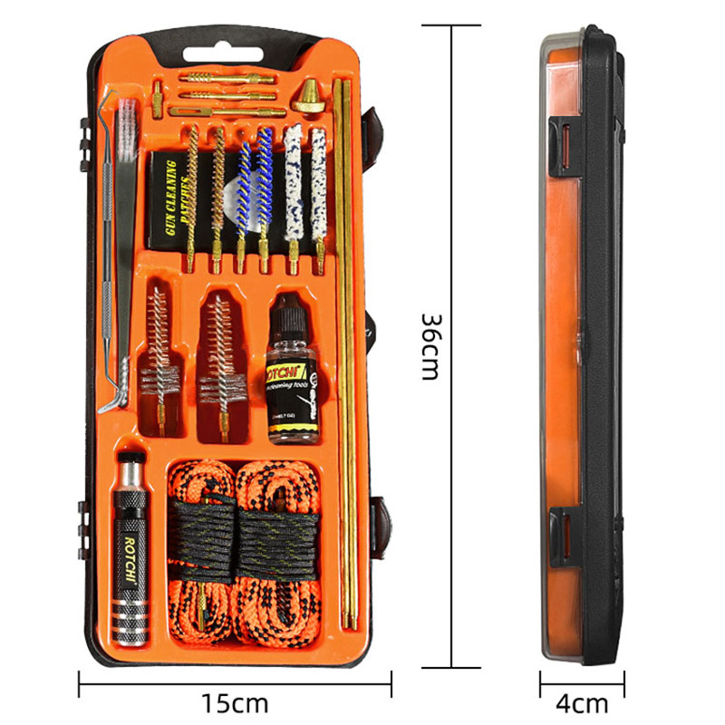 Gun Cleaning Kit Rifle/Airgun Kit .223.177 with Bore Ropes