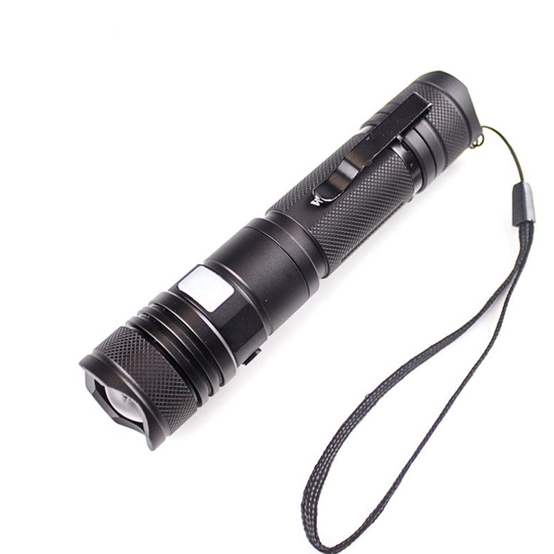 Portable USB Rechargeable LED Torch Light