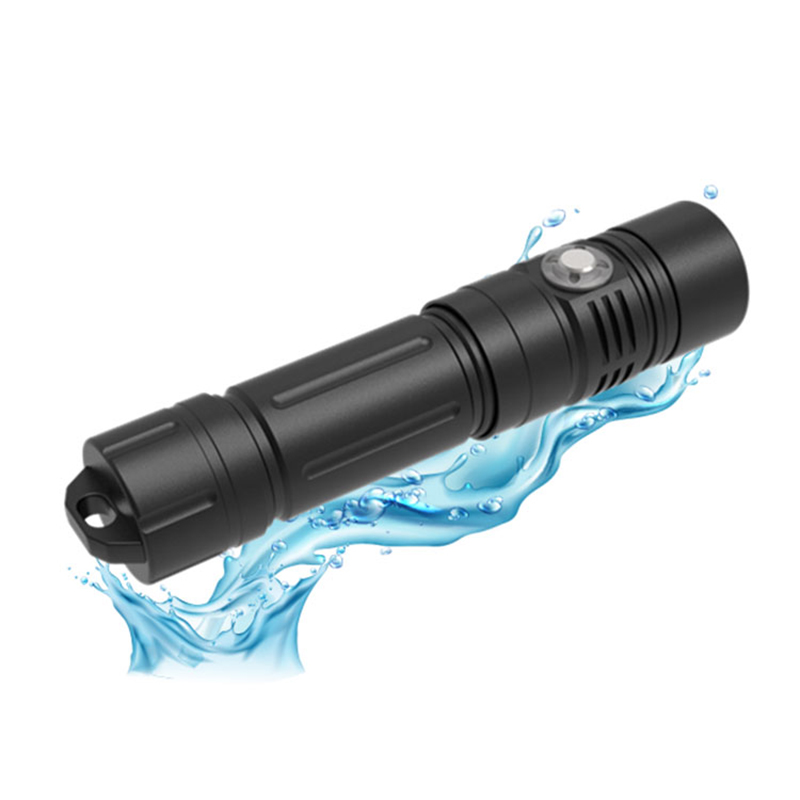 SST40 Professional IPX8 LED Diving Flashlight