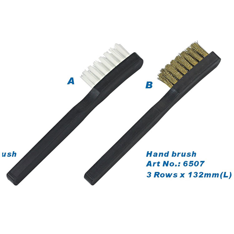 Plastic Utility Gun Cleaning Hand Brush Heavy Plastic Wires