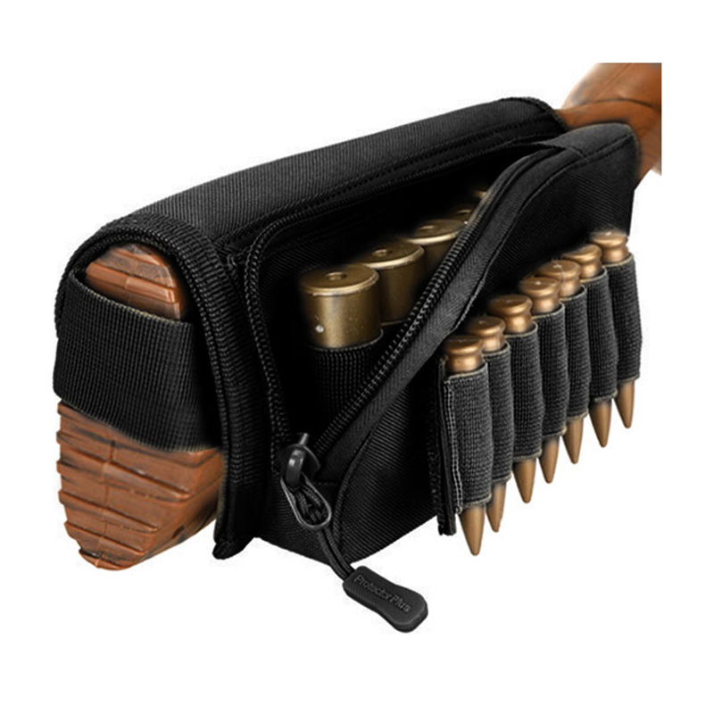 Buttstock Cheek Rest Ammo Holder