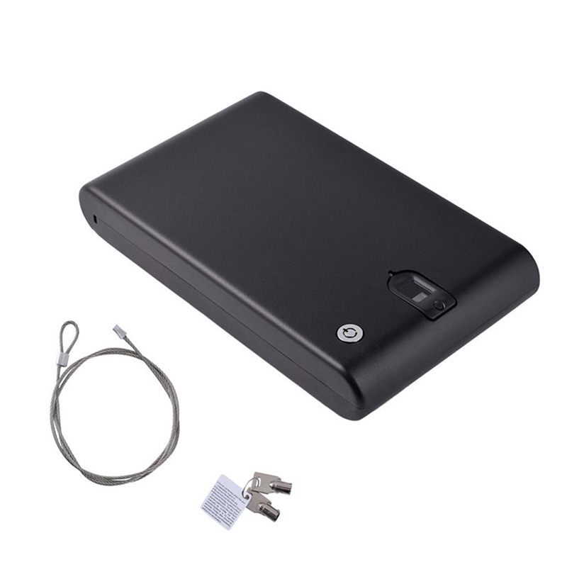 Fingerprint Smart Safe Gun Safe Which Can Store 2 Guns-8709