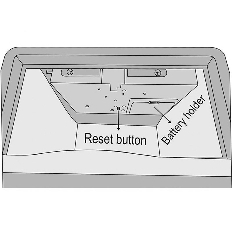 Digital Smart Handgun Safe Box-8915