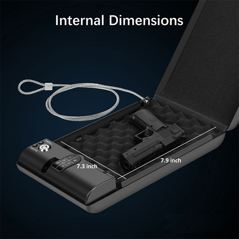 Digital Smart Handgun Safe Box-8901