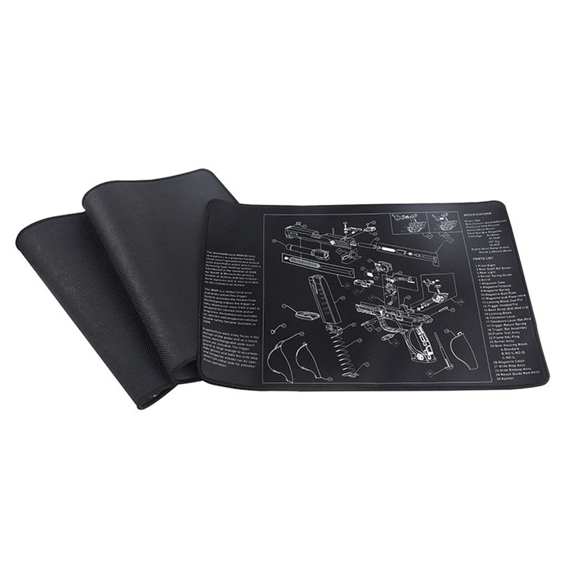 Gun Cleaning Mat for Pistol or Hand Gun